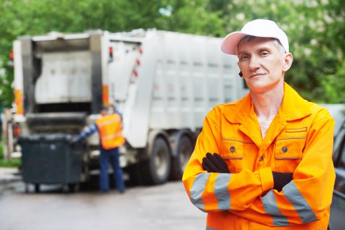 Professional rubbish removal team in Stafford