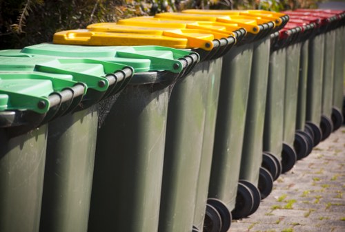 Owen Trash Solutions fleet of waste management vehicles