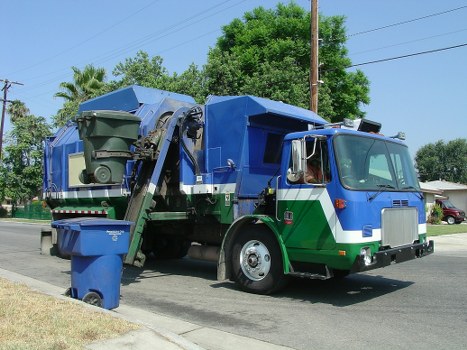 Rubbish removal process diagram