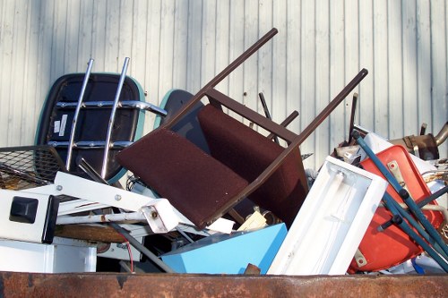 Furniture being removed during home clearance