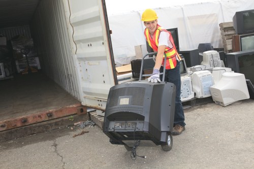 Construction waste removal ensuring a tidy site