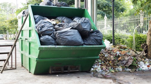 Environmentally friendly rubbish disposal methods